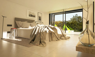 Bouwgrond + project voor een moderne villa te koop vlakbij het strand in Oost Marbella 28621 