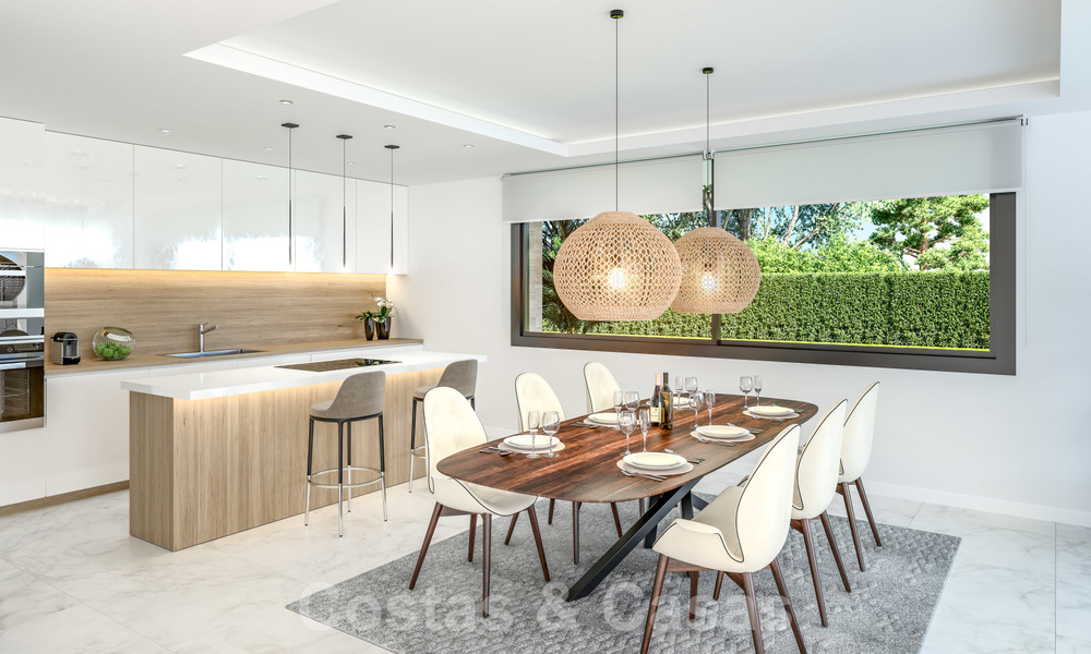 Nieuwe innovatieve luxe villa in moderne stijl te koop, beachside Elviria in Marbella 28634