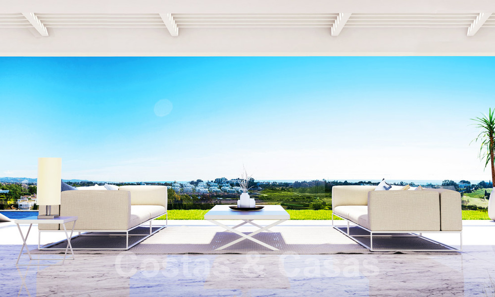 Royale nieuwbouw appartementen te koop met privézwembad in een “gated resort” te Benahavis - Marbella 29036