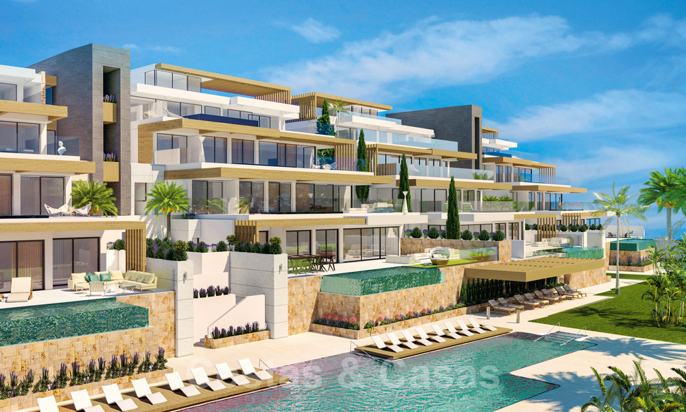 Royale nieuwbouw appartementen te koop met privézwembad in een “gated resort” te Benahavis - Marbella 29041