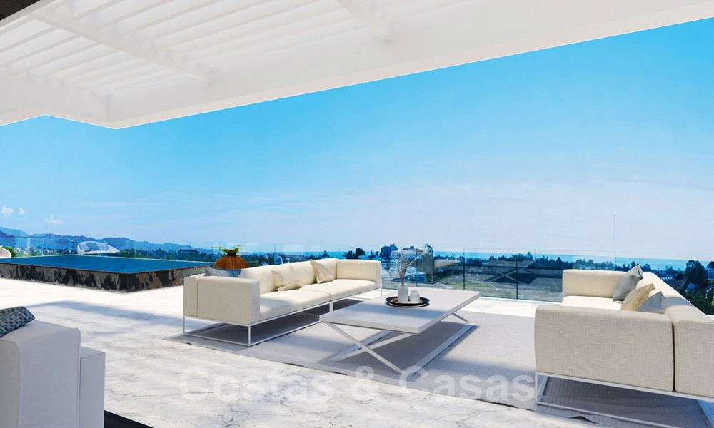 Royale nieuwbouw appartementen te koop met privézwembad in een “gated resort” te Benahavis - Marbella 29042