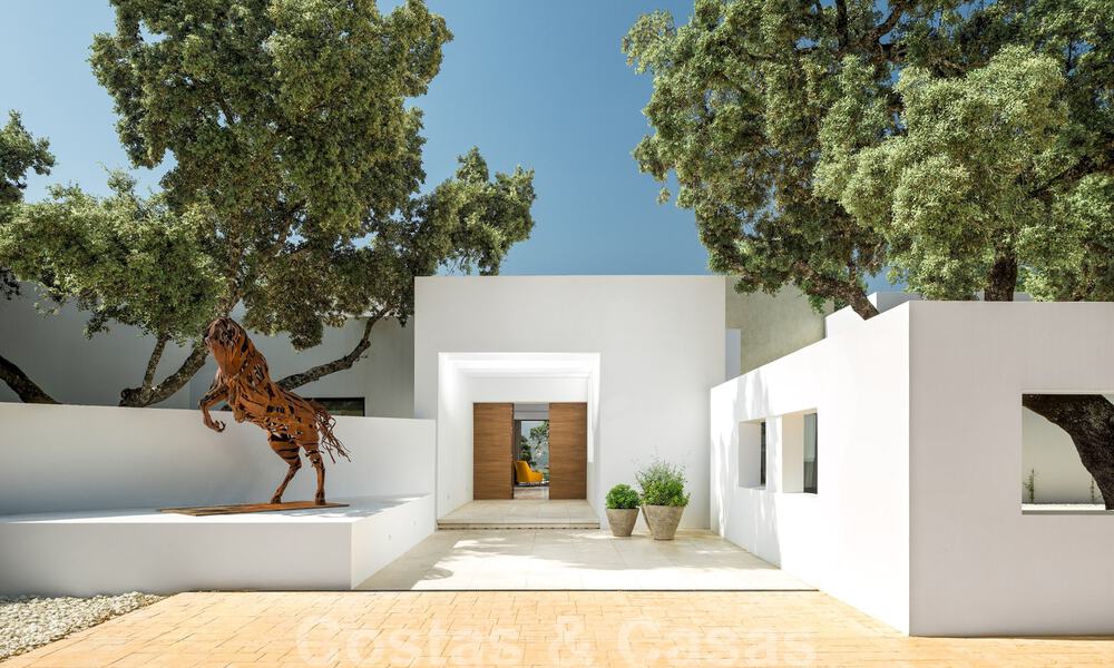Wijngaard – landgoed met een villa in een moderne stijl te koop nabij Ronda in Andalusië 29124
