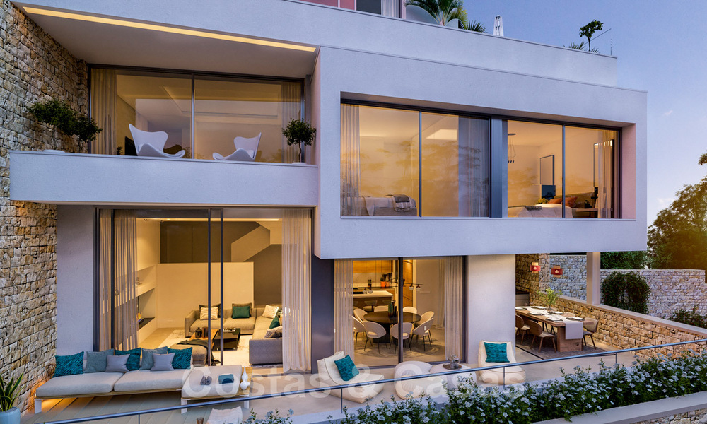 Luxueuze, moderne appartementen met panoramisch zeezicht te koop in Benahavis - Marbella 29191