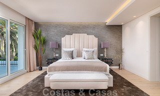 Te koop, eerstelijns golfvilla, smaakvol gerenoveerd in begeerde, rustige buurt in Guadalmina, Marbella 29246 