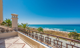 Exclusief eerstelijns strand penthouse appartement te koop in Los Monteros, Marbella 29579 