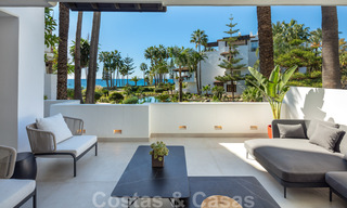 Luxueus gerenoveerd appartement met prachtig uitzicht op zee te koop in Puente Romano - Golden Mile, Marbella 29903 