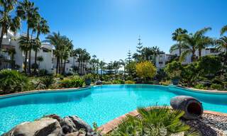 Luxueus gerenoveerd appartement met prachtig uitzicht op zee te koop in Puente Romano - Golden Mile, Marbella 29907 