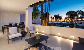 Luxueus gerenoveerd appartement met prachtig uitzicht op zee te koop in Puente Romano - Golden Mile, Marbella 29921 