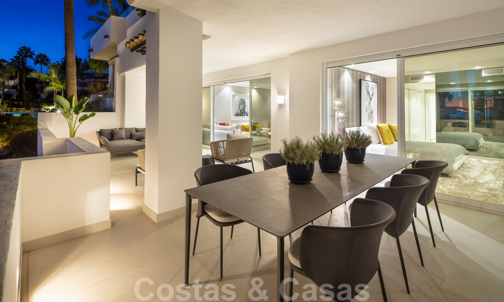 Luxueus gerenoveerd appartement met prachtig uitzicht op zee te koop in Puente Romano - Golden Mile, Marbella 29923
