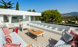 Elegante vernieuwbouw villa te koop met prachtig uitzicht op de berg La Concha in Nueva Andalucia - Marbella 30060 