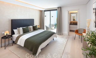 Stijlvol gerenoveerde villa te koop met prachtig uitzicht op de bergen in Nueva Andalucia - Marbella, op loopafstand van voorzieningen 30308 