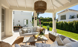 2 Elegante nieuwe luxevilla´s te koop van topkwaliteit in een klassieke en Provençaalse stijl boven de Golden Mile in Marbella 30460 