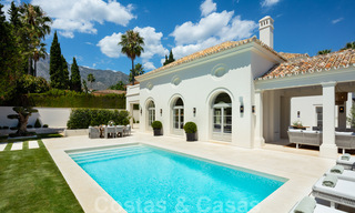 2 Elegante nieuwe luxevilla´s te koop van topkwaliteit in een klassieke en Provençaalse stijl boven de Golden Mile in Marbella 30479 
