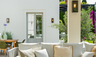 2 Elegante nieuwe luxevilla´s te koop van topkwaliteit in een klassieke en Provençaalse stijl boven de Golden Mile in Marbella 30494 