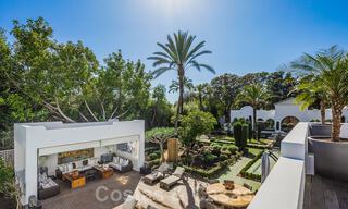 Unieke luxe villa in een Andalusische-Moorse stijl te koop op loopafstand van het strand en de golfbaan in West Marbella 31312 