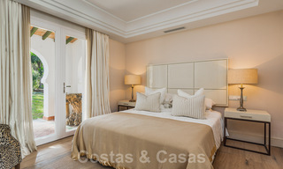 Unieke luxe villa in een Andalusische-Moorse stijl te koop op loopafstand van het strand en de golfbaan in West Marbella 31322 
