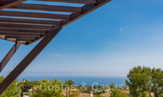 Uitstekende locatie, modern design huis te koop in de heuvels van Marbella, boven de Golden Mile in Sierra Blanca 31492 