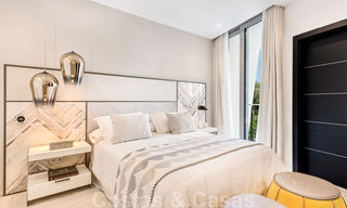 Uitstekende locatie, modern design huis te koop in de heuvels van Marbella, boven de Golden Mile in Sierra Blanca 31502 