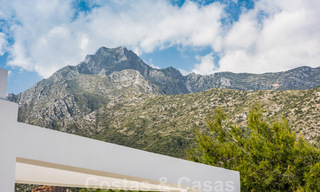 Uitstekende locatie, modern design huis te koop in de heuvels van Marbella, boven de Golden Mile in Sierra Blanca 31504 