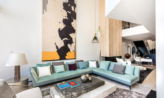 Uitstekende locatie, modern design huis te koop in de heuvels van Marbella, boven de Golden Mile in Sierra Blanca 31514 