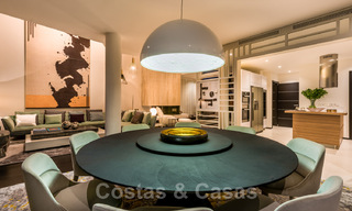 Uitstekende locatie, modern design huis te koop in de heuvels van Marbella, boven de Golden Mile in Sierra Blanca 31521 