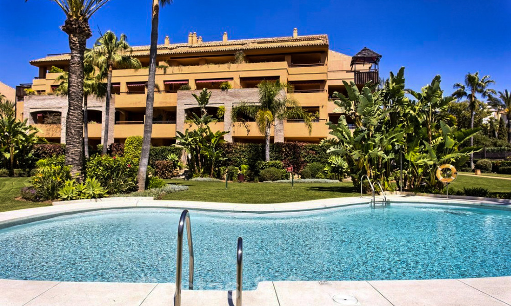 Luxeappartement te koop nabij het strand in een prestigieus complex, net ten oosten van het centrum van Marbella 31634