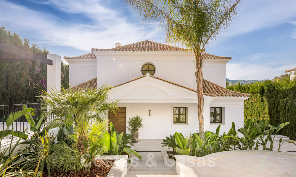 Prachtig gerenoveerde villa in Scandinavische stijl, met prachtig uitzicht te koop in Benahavis - Marbella 31708