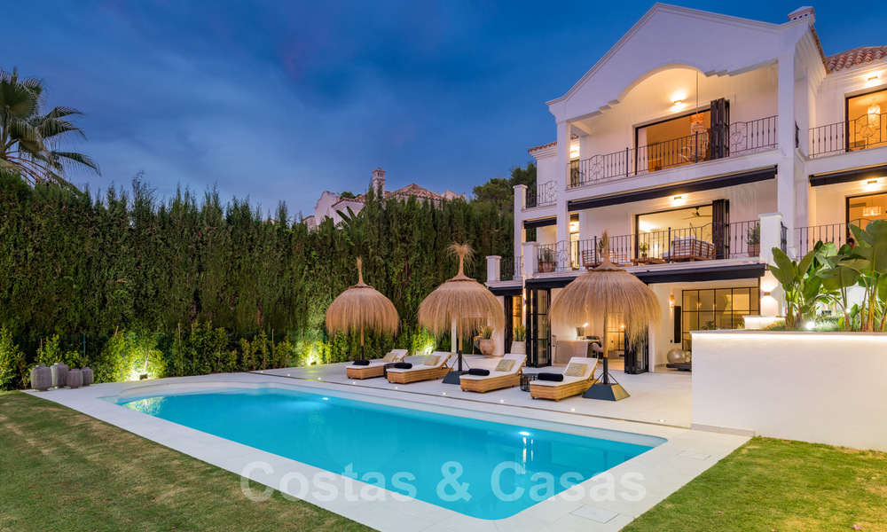 Prachtig gerenoveerde villa in Scandinavische stijl, met prachtig uitzicht te koop in Benahavis - Marbella 31722