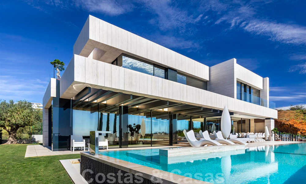Instapklare, nieuwe moderne designvilla te koop in een kampioenschaps golfresort in Mijas, Costa del Sol 31885