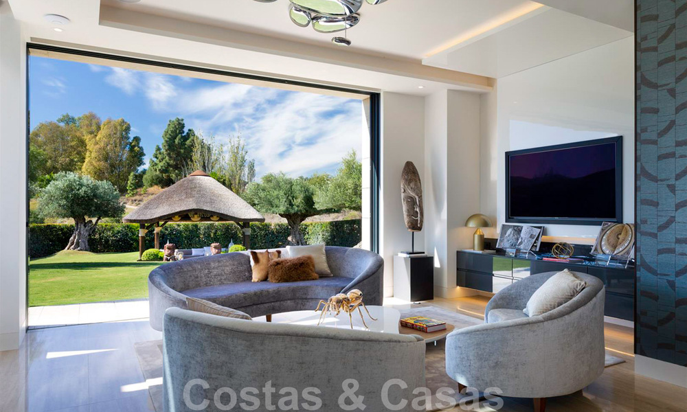 Instapklare, nieuwe moderne designvilla te koop in een kampioenschaps golfresort in Mijas, Costa del Sol 31890