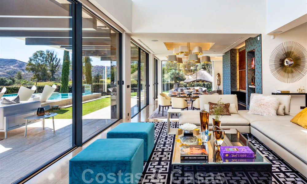 Instapklare, nieuwe moderne designvilla te koop in een kampioenschaps golfresort in Mijas, Costa del Sol 31892