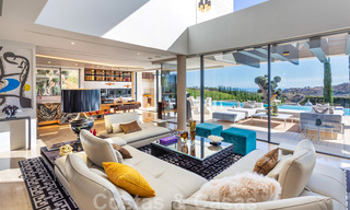 Instapklare, nieuwe moderne designvilla te koop in een kampioenschaps golfresort in Mijas, Costa del Sol 31896 