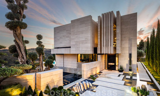 Instapklare, nieuwe moderne designvilla te koop in een kampioenschaps golfresort in Mijas, Costa del Sol 31908 