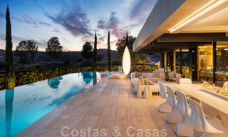Instapklare, nieuwe moderne designvilla te koop in een kampioenschaps golfresort in Mijas, Costa del Sol 31909 