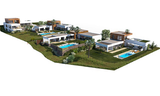 Moderne nieuwbouw villa´s te koop met prachtig zeezicht in Marbella, dicht bij de stranden en het centrum 32154 