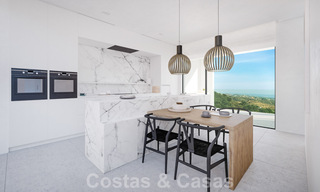 Moderne nieuwbouw villa´s te koop met prachtig zeezicht in Marbella, dicht bij de stranden en het centrum 32156 