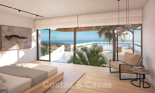Moderne nieuwbouw villa´s te koop met prachtig zeezicht in Marbella, dicht bij de stranden en het centrum 32161 