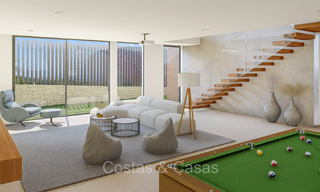 Moderne nieuwbouw villa´s te koop met prachtig zeezicht in Marbella, dicht bij de stranden en het centrum 72562 