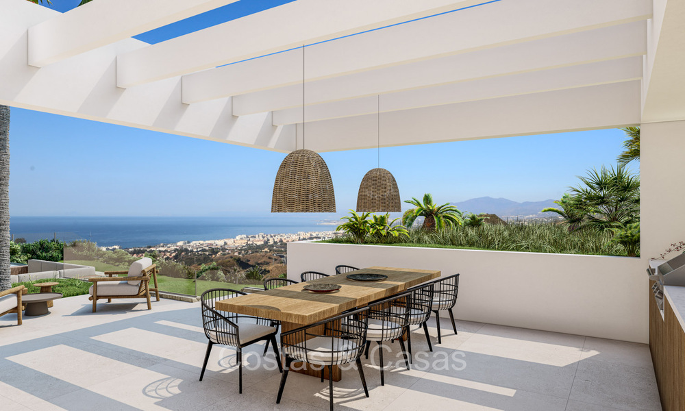Moderne nieuwbouw villa´s te koop met prachtig zeezicht in Marbella, dicht bij de stranden en het centrum 72570