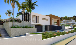 Moderne nieuwbouw villa´s te koop met prachtig zeezicht in Marbella, dicht bij de stranden en het centrum 72574 