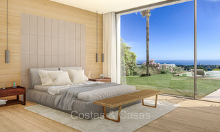 Moderne nieuwbouw villa´s te koop met prachtig zeezicht in Marbella, dicht bij de stranden en het centrum 72579 