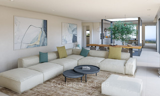 Moderne nieuwbouw villa´s te koop met prachtig zeezicht in Marbella, dicht bij de stranden en het centrum 72580 