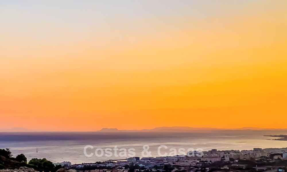 Moderne nieuwbouwvilla´s te koop met prachtig zeezicht in Marbella, dicht bij de stranden en het centrum 792491