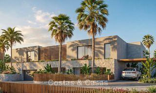 Moderne nieuwbouwvilla´s te koop met prachtig zeezicht in Marbella, dicht bij de stranden en het centrum 803967 