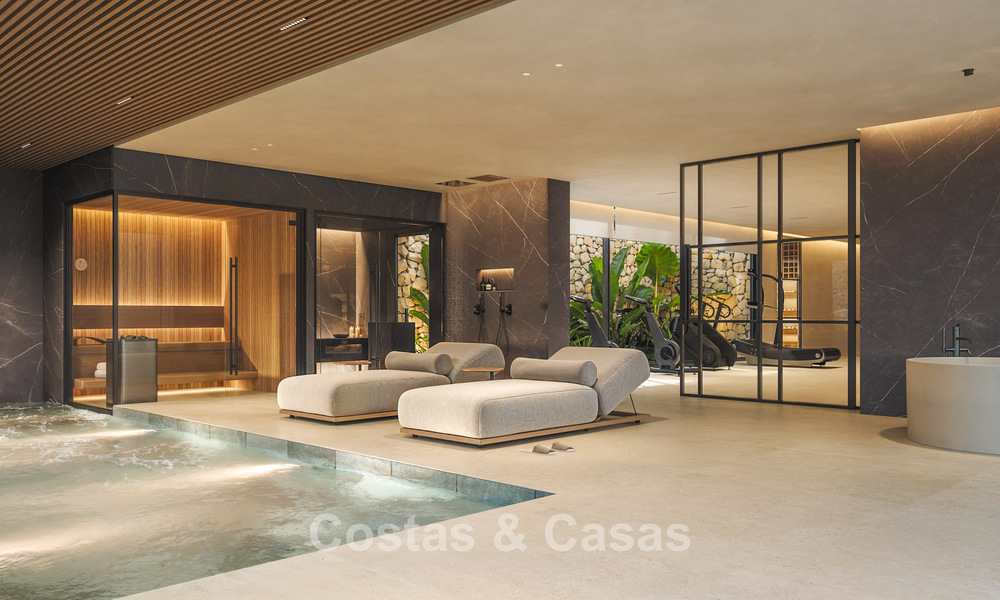 Moderne nieuwbouwvilla´s te koop met prachtig zeezicht in Marbella, dicht bij de stranden en het centrum 803970