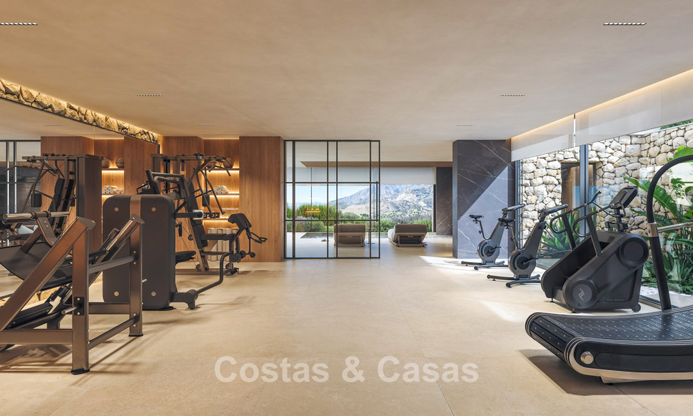 Moderne nieuwbouwvilla´s te koop met prachtig zeezicht in Marbella, dicht bij de stranden en het centrum 803971