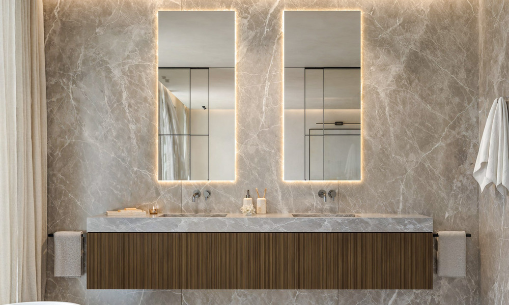 Moderne nieuwbouwvilla´s te koop met prachtig zeezicht in Marbella, dicht bij de stranden en het centrum 803984