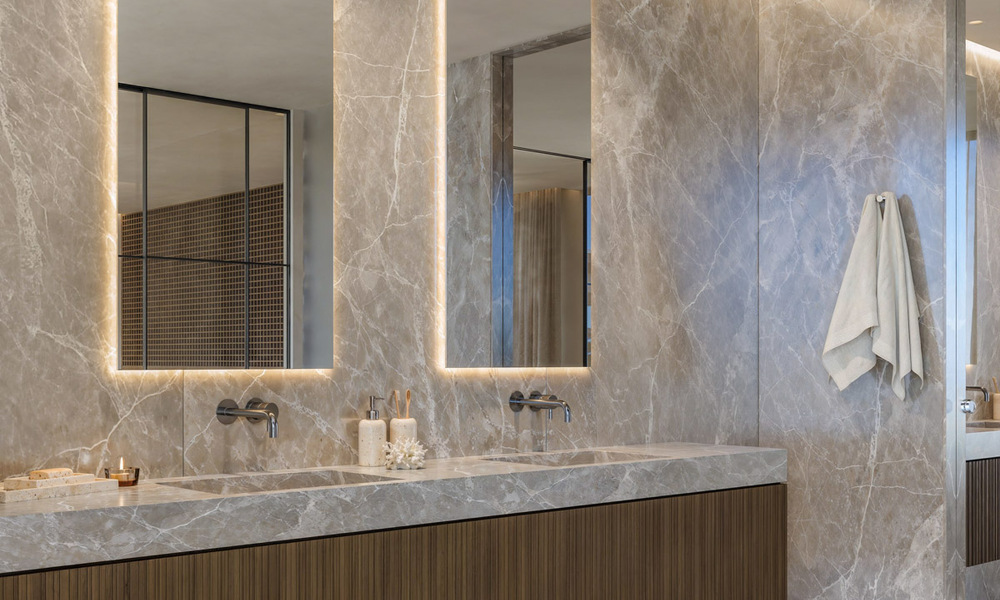 Moderne nieuwbouwvilla´s te koop met prachtig zeezicht in Marbella, dicht bij de stranden en het centrum 803990
