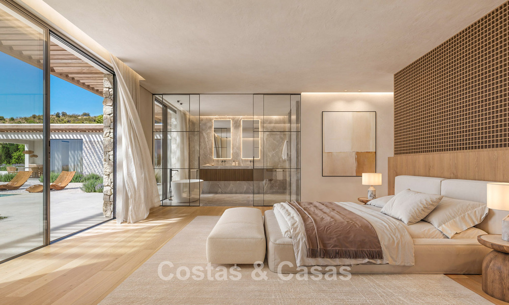 Moderne nieuwbouwvilla´s te koop met prachtig zeezicht in Marbella, dicht bij de stranden en het centrum 803991