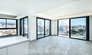 Elegant modern appartement met zee- en stadszicht te koop in het centrum van Estepona 32247 